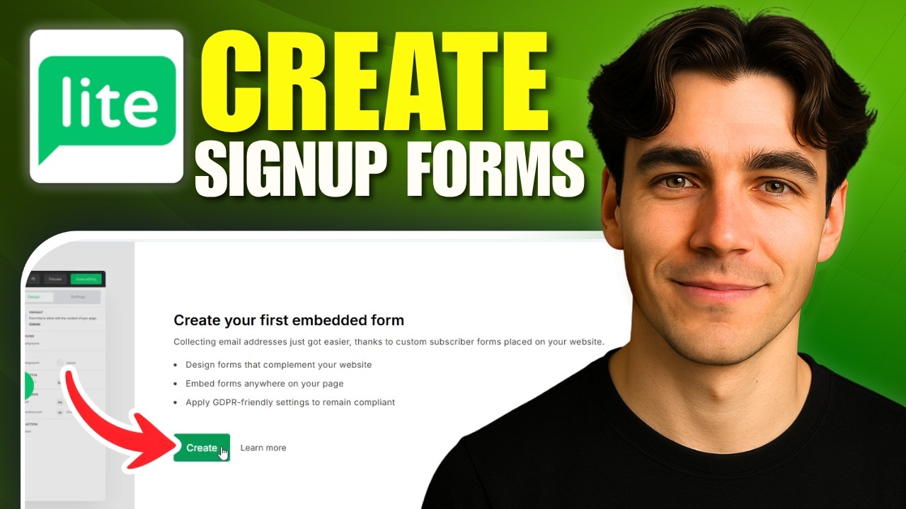 How to Create Embedded Newsletter Signup Forms In MailerLite (Tutorial 2026)