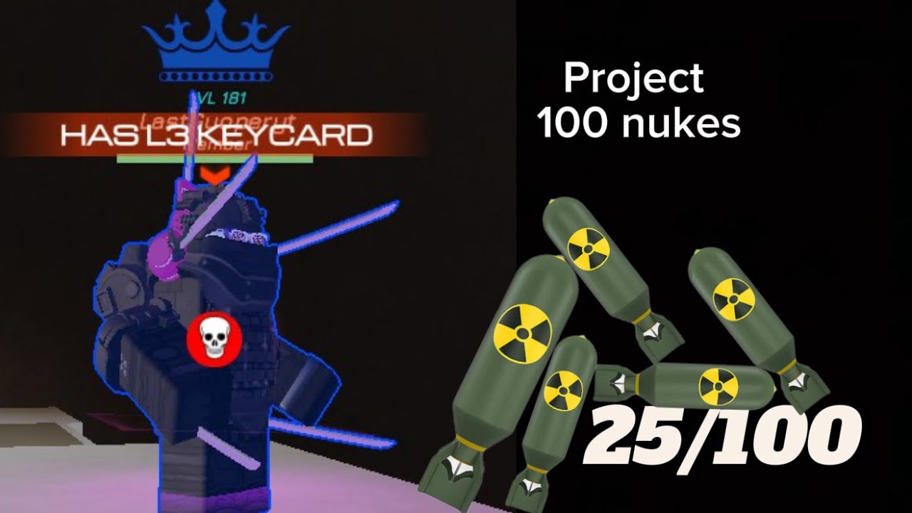 Проект 100 nukes 3 (Neko Infection Roblox)