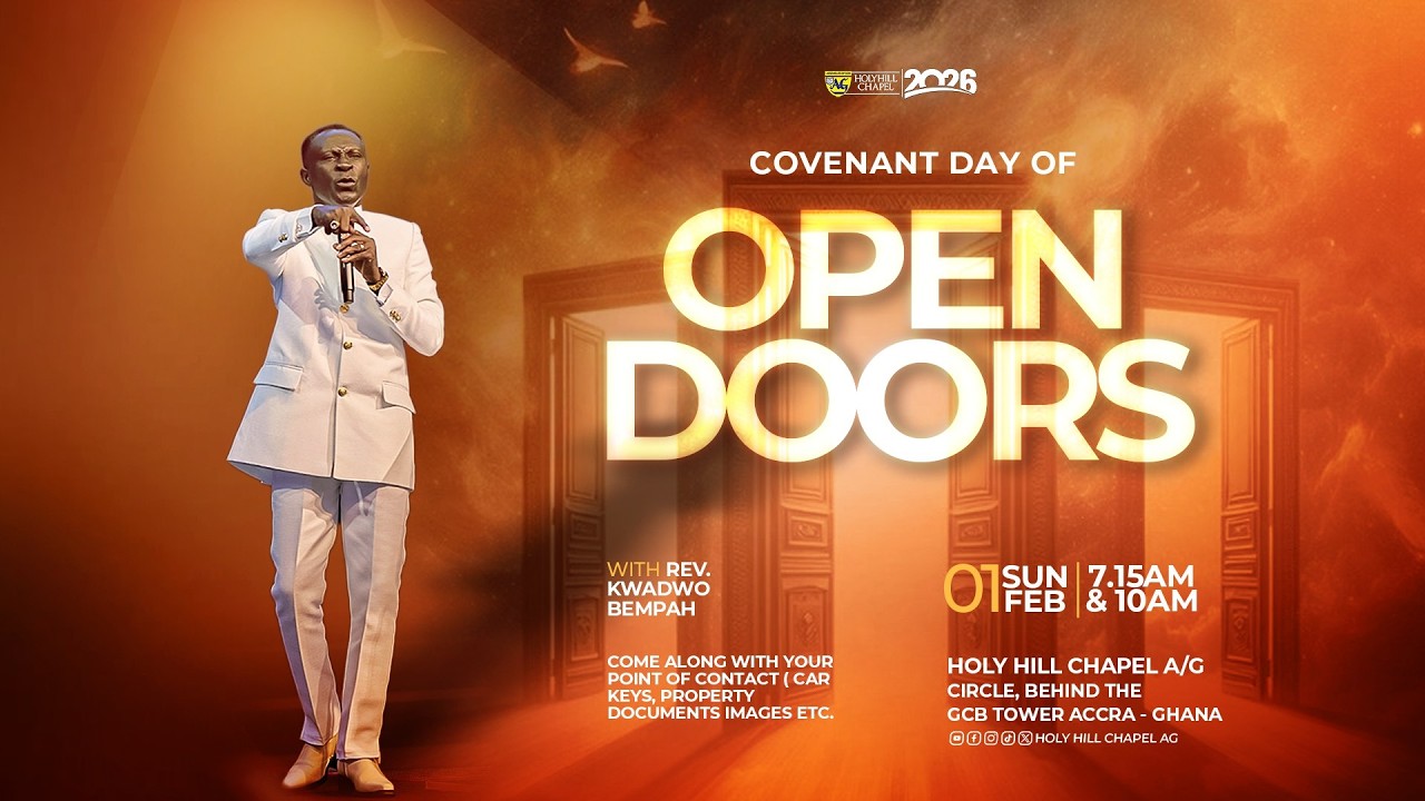 VISION FOR SUCCESS - REV KWADWO BEMPAH  || 1ST FEBRUARY, 2026