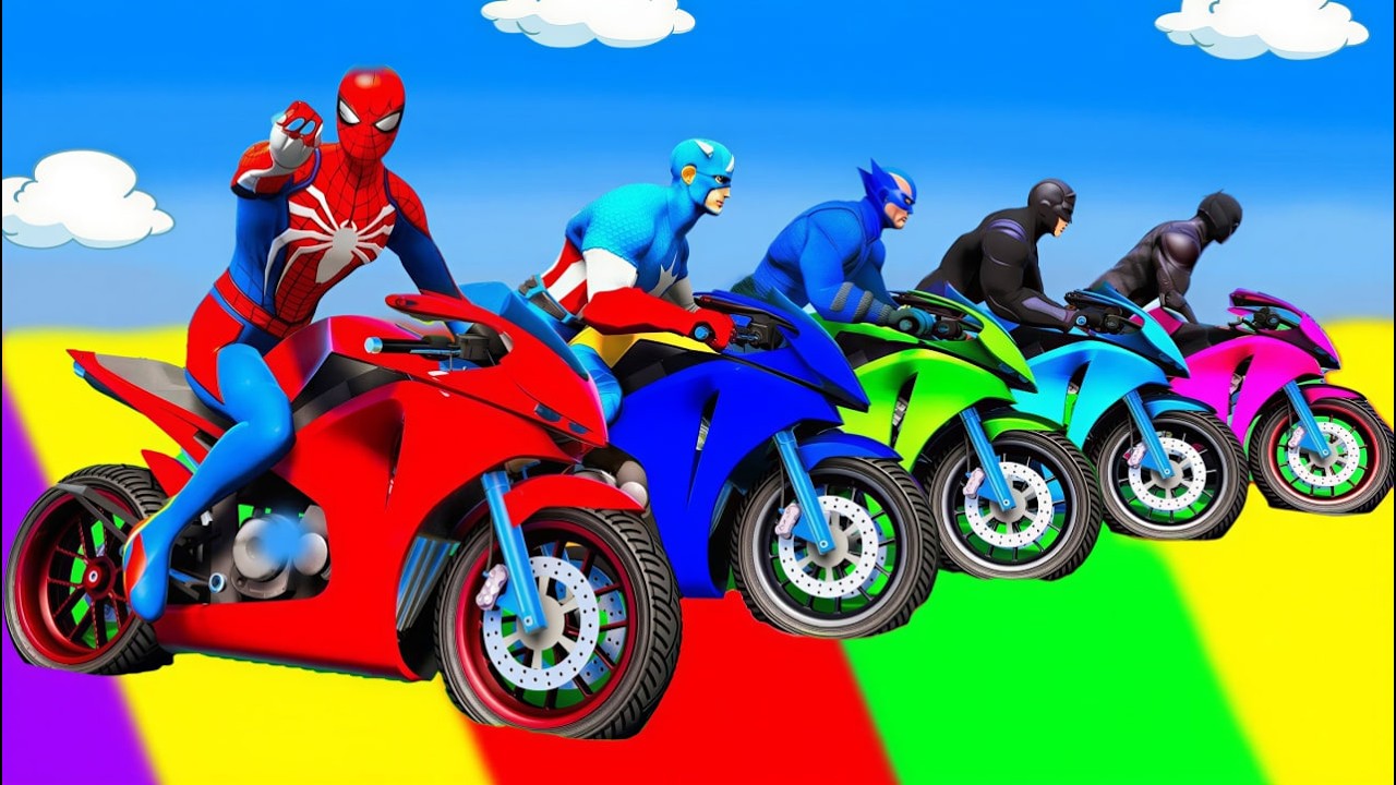 الرجل العنكبوت انقاذ باتمان Spider-Man Rescue batman vs iron man vs venom funny Game GTA 5 BATMAN.