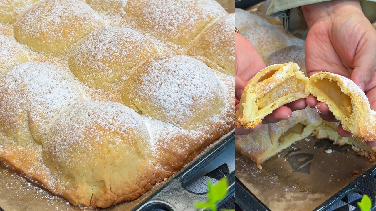 Mayingina olmali yostiqchalar / Яблочный пирог который тает во рту!