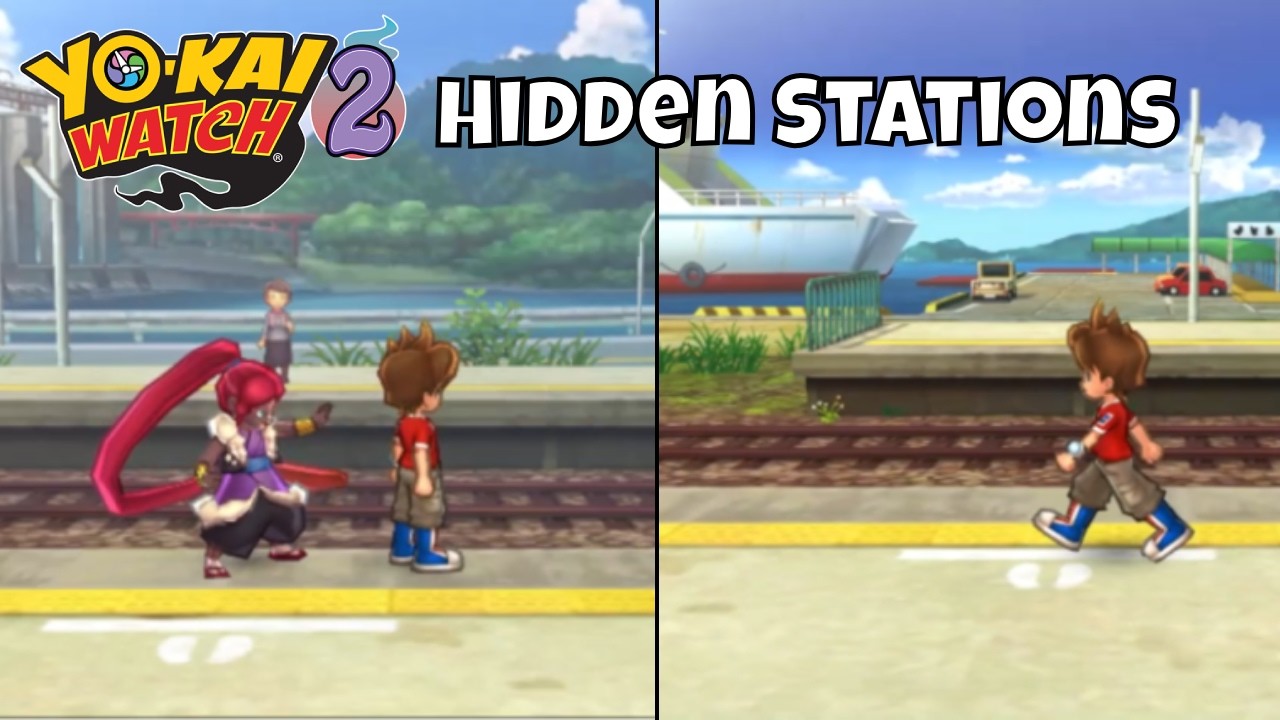 The Hidden Train Stations of Yo-Kai Watch 2
