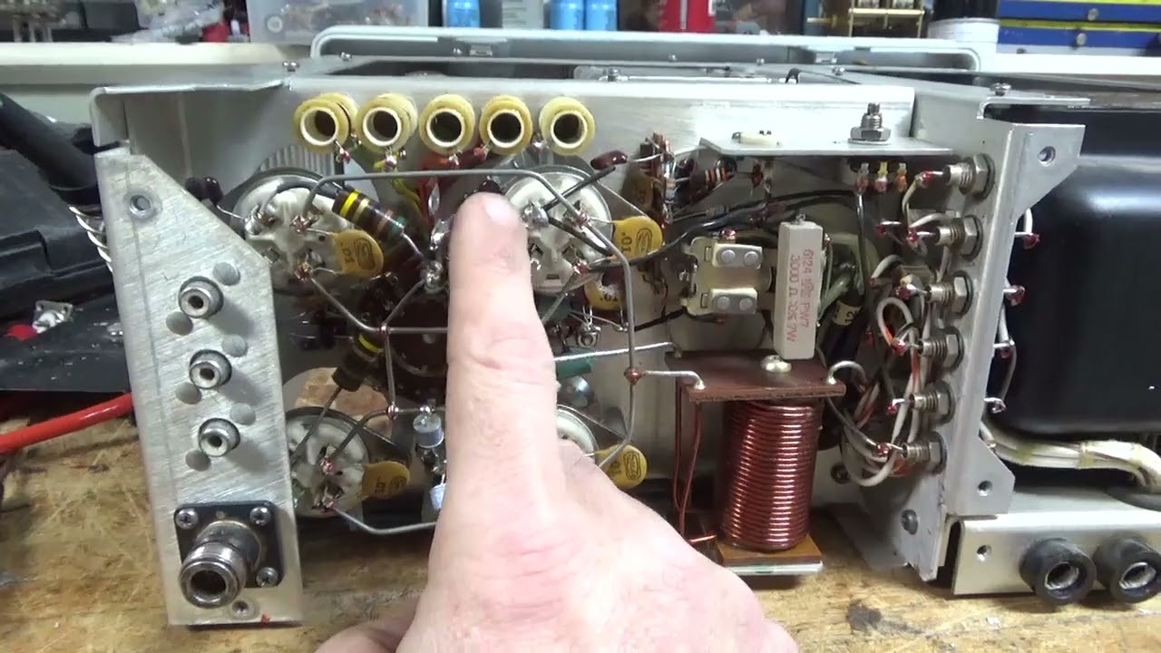 Collins 30L1 Repair, Modifications, Penta lab 572b Tubes, Harbach Filter Cap Board, Suprise At End