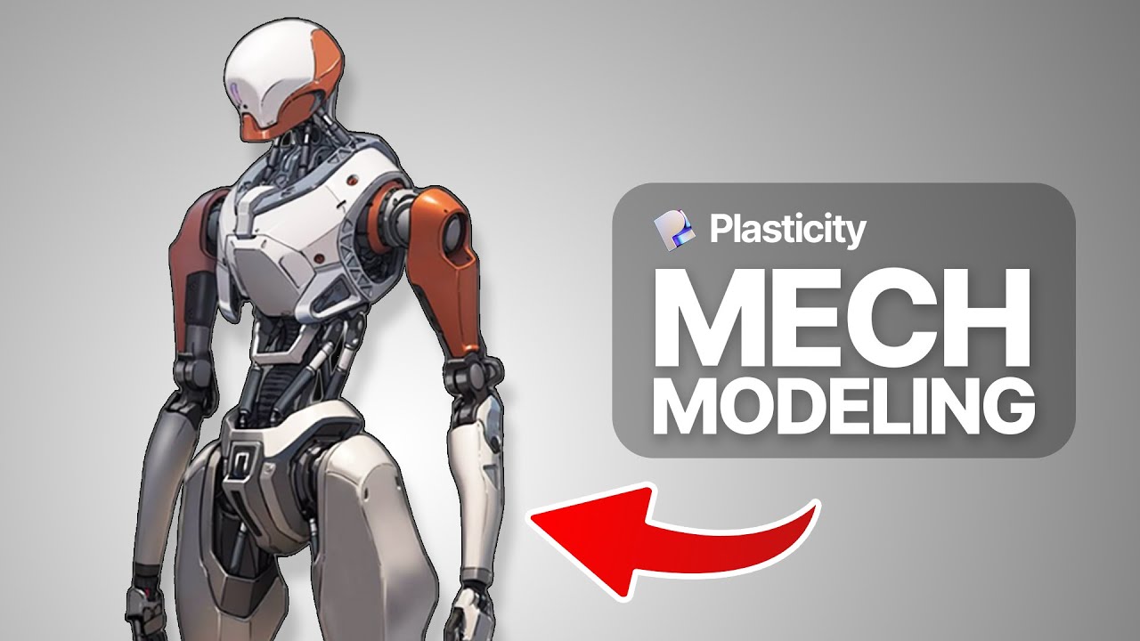 How To 3D Model a Mech in Plasticity