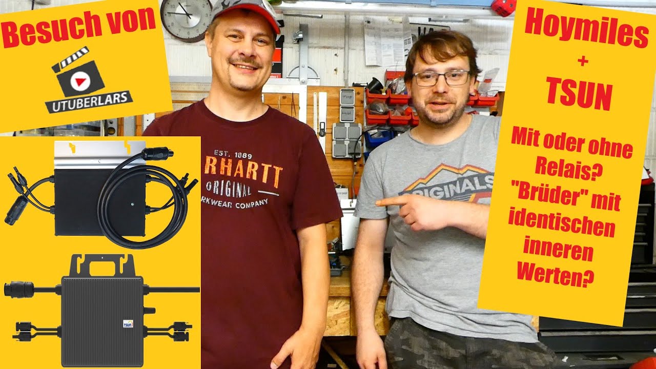 TSUN TSOL-MS600 & der Hoymiles HM-600 - ist ein Relais verbaut? Und wie ähnlich sind sie sich?