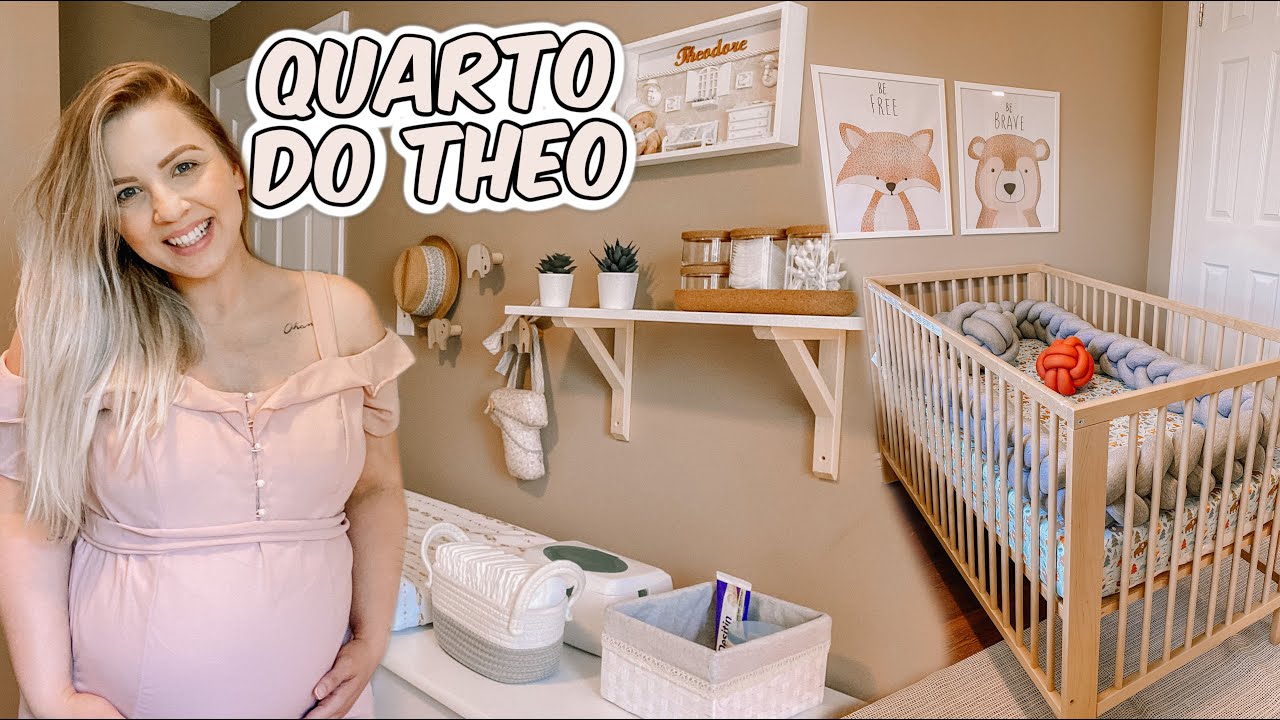 O quarto do Theodore: Tour pelo quarto do NOSSO BEBÊ / Djenny Kock