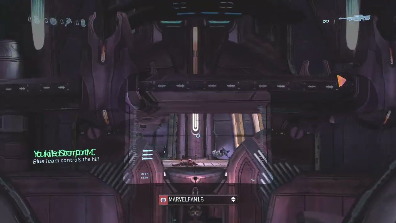 H3 4v4 Snipers Hill match on Heretic