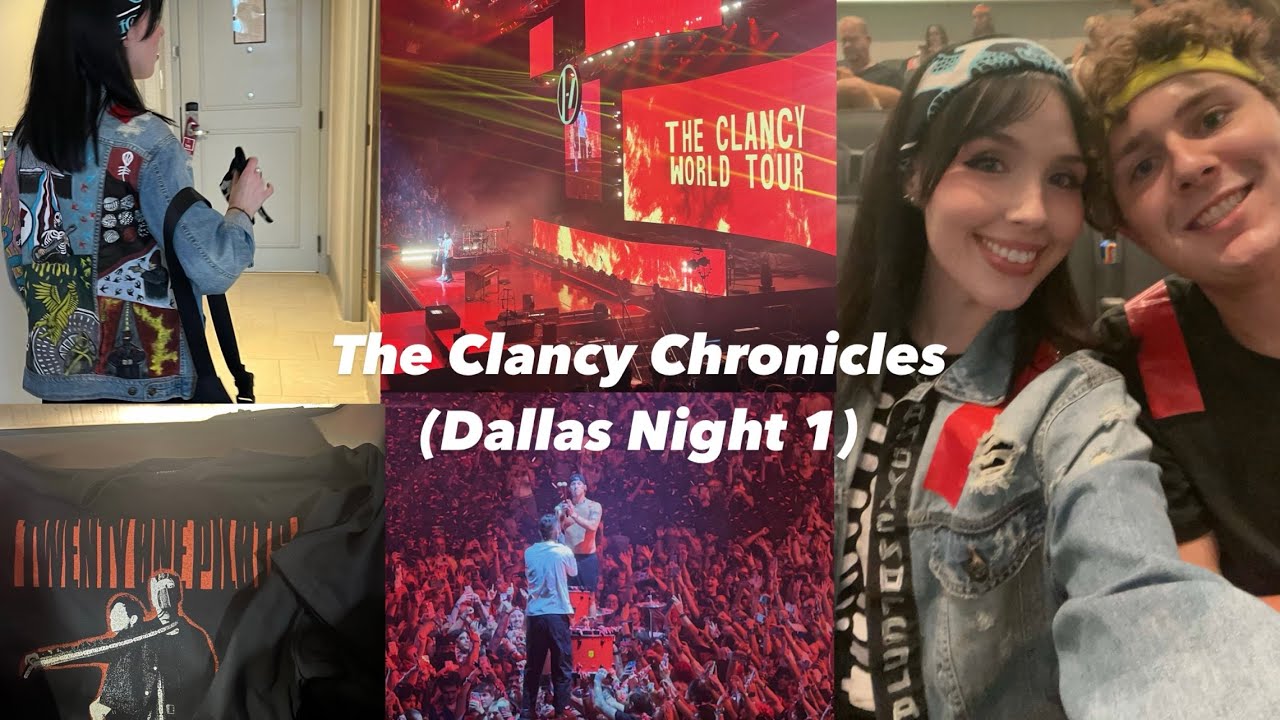 The Clancy Chronicles |-/ TØP: Dallas N1 Vlog