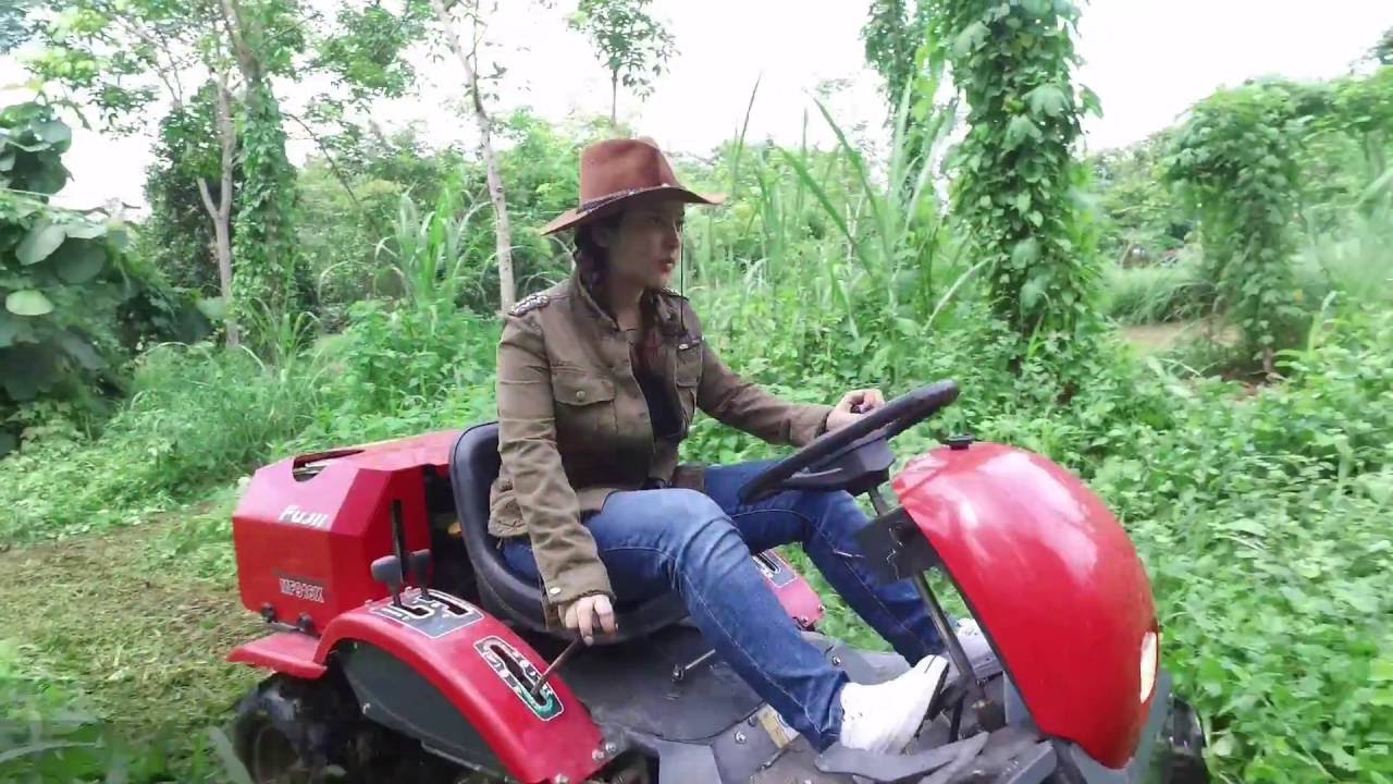 #AmataMachinery นำเสนอ #รถตัดหญ้านั่งขับFUJII รุ่น MF916X Test Drive 