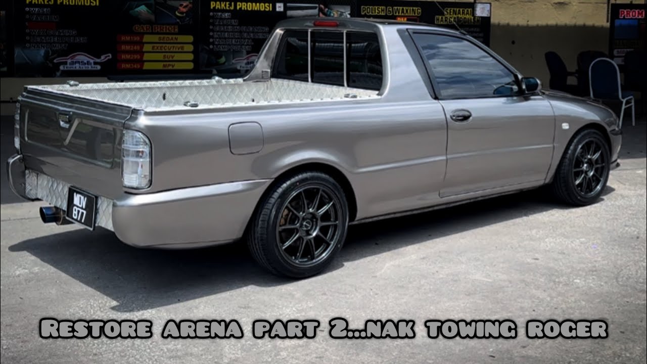 Perjalanan sebuah PROTON ARENA part 2 ✅ ( Towing Service Roger & repaint service 01137003710 )