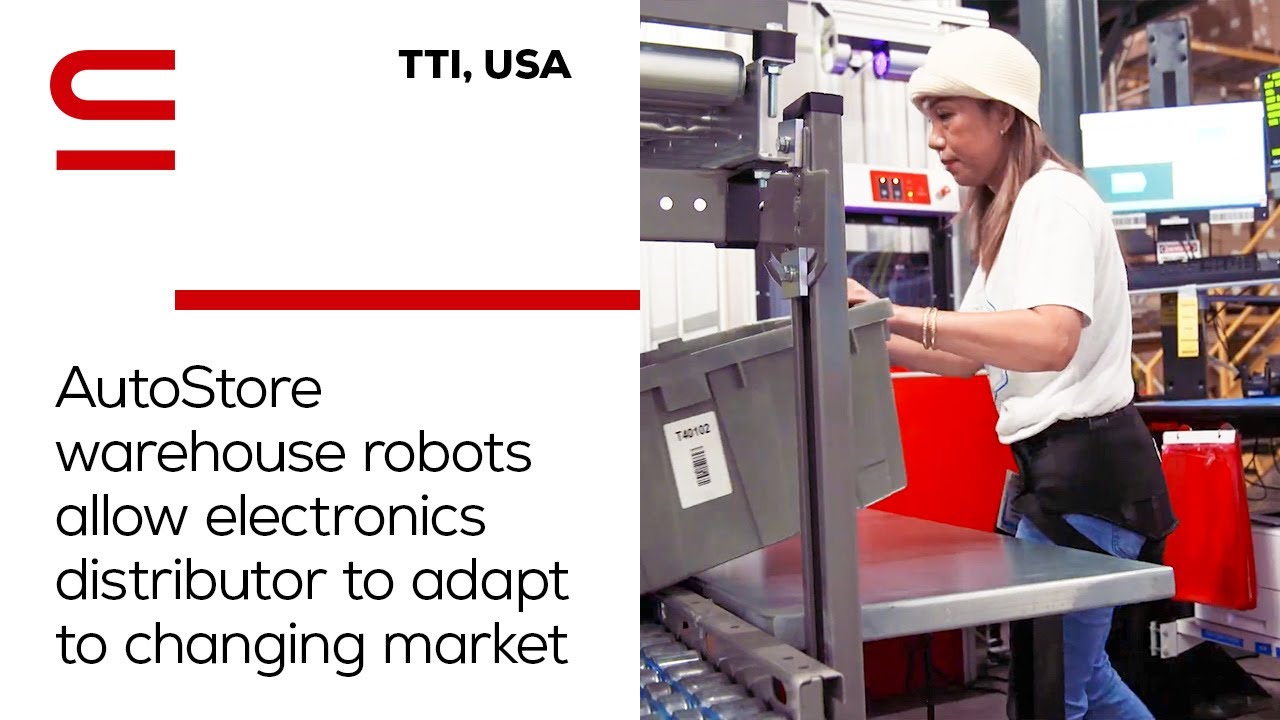 TTI, USA: AutoStore warehouse robots allow electronics distributor to adapt to changing market
