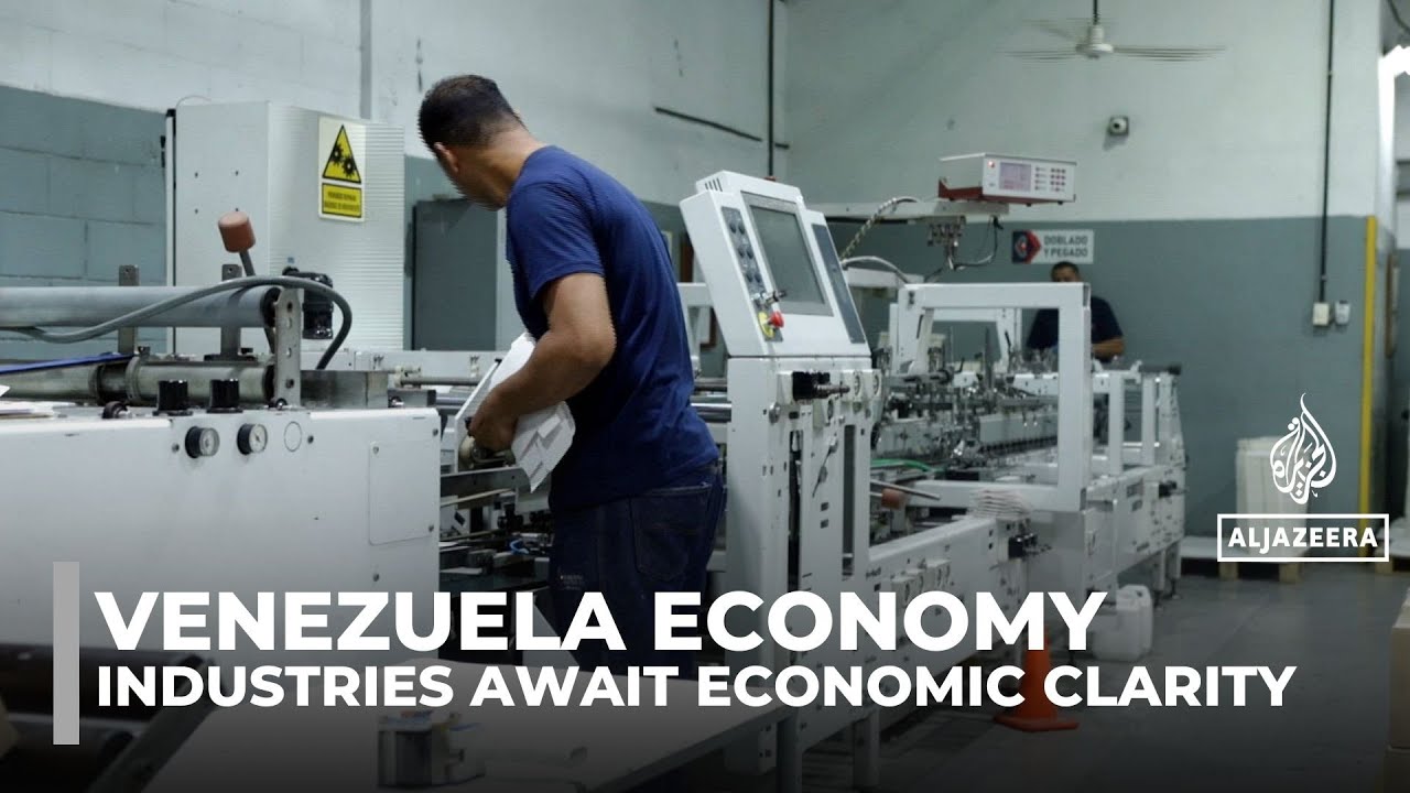 Venezuela's factories endure crisis as workers await economic revival