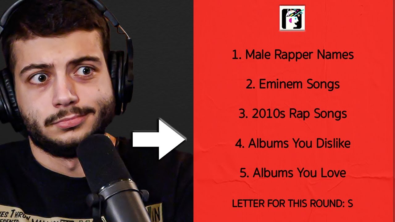 Hip Hop Scattergories