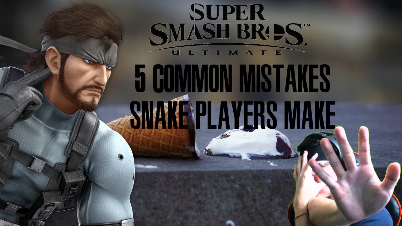 SSBU 5 Common Mistakes Snake Players Make