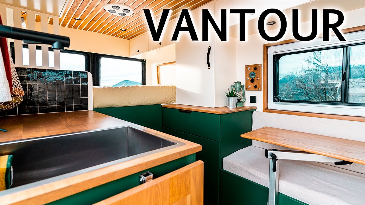 VANTOUR FOURGON AMÉNAGÉ L2H2 pour mon TOUR DU MONDE #van #aménagé