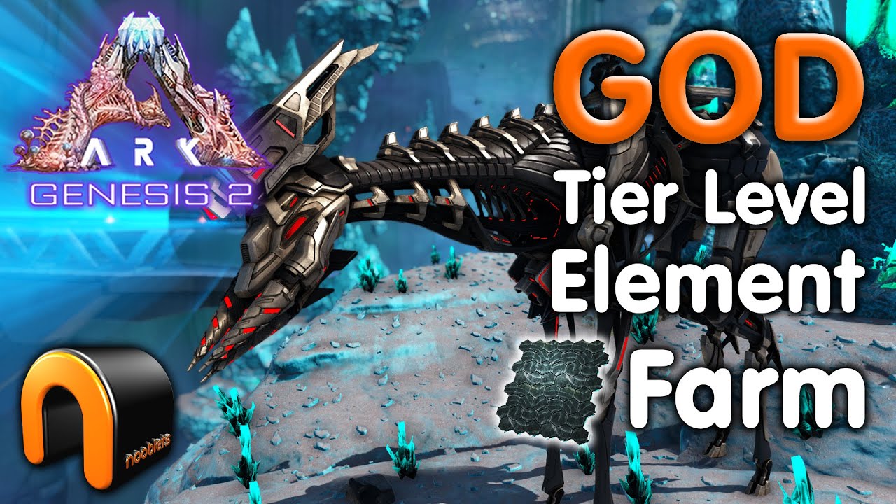 ARK Genesis 2 How To Farm Element GOD TIER LEVEL! 