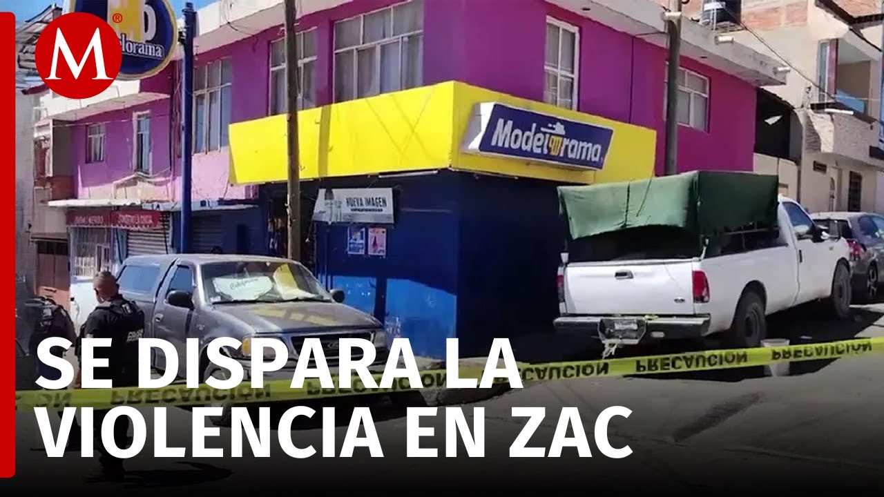 Refuerzan la vigilancia en la capital de Zacatecas tras tiroteo en zona centro
