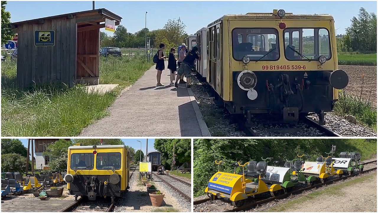 🇦🇹 Weinviertel Draisine / Zayataler Schienentaxi (Landesbahn Korneuburg - Ernstbrunn - Mistelbach)