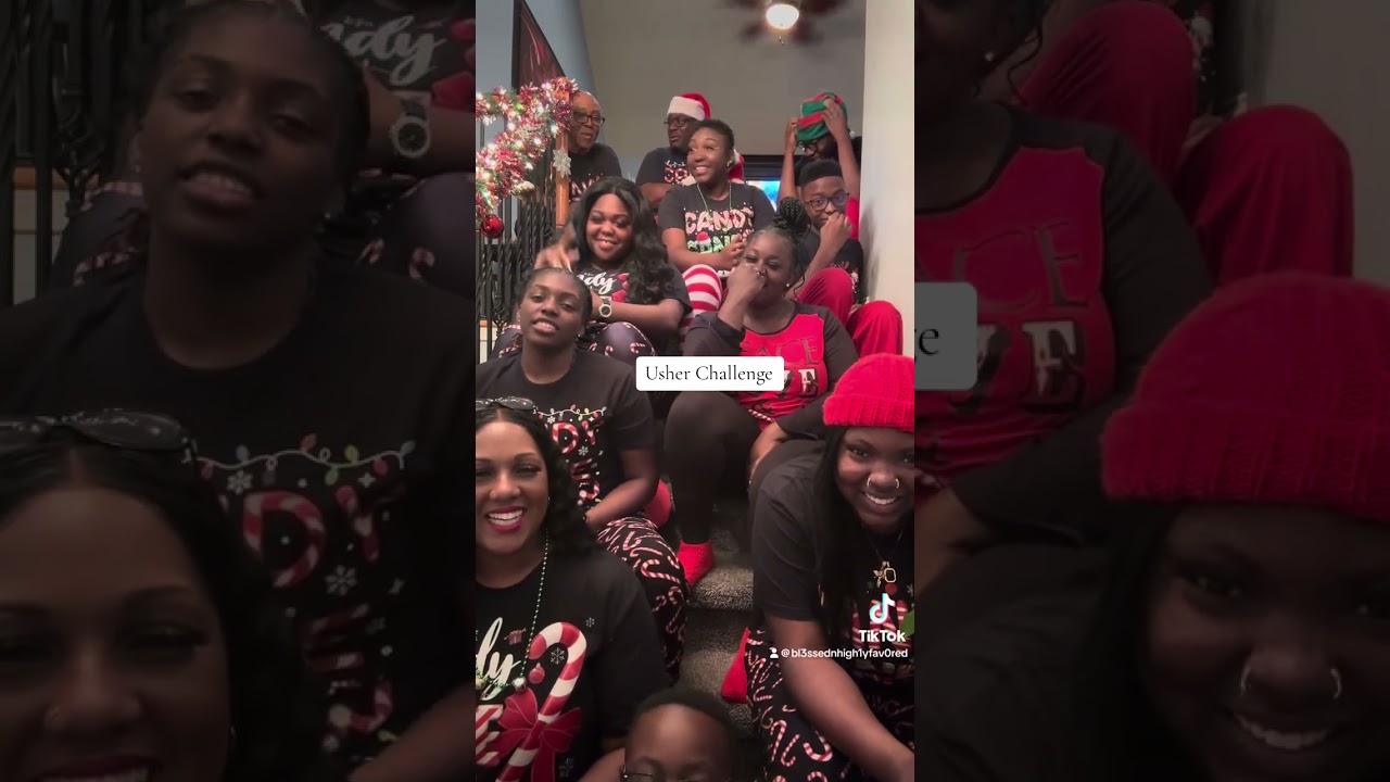 Family Usher Challenge -Superstar Challenge-Stair Challenge -Family Time- Christmas Shenanigans 2023