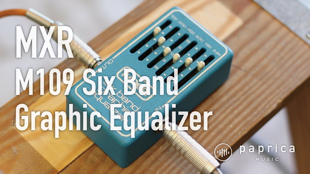 MXR M109 Six Band Graphic Equalizer
