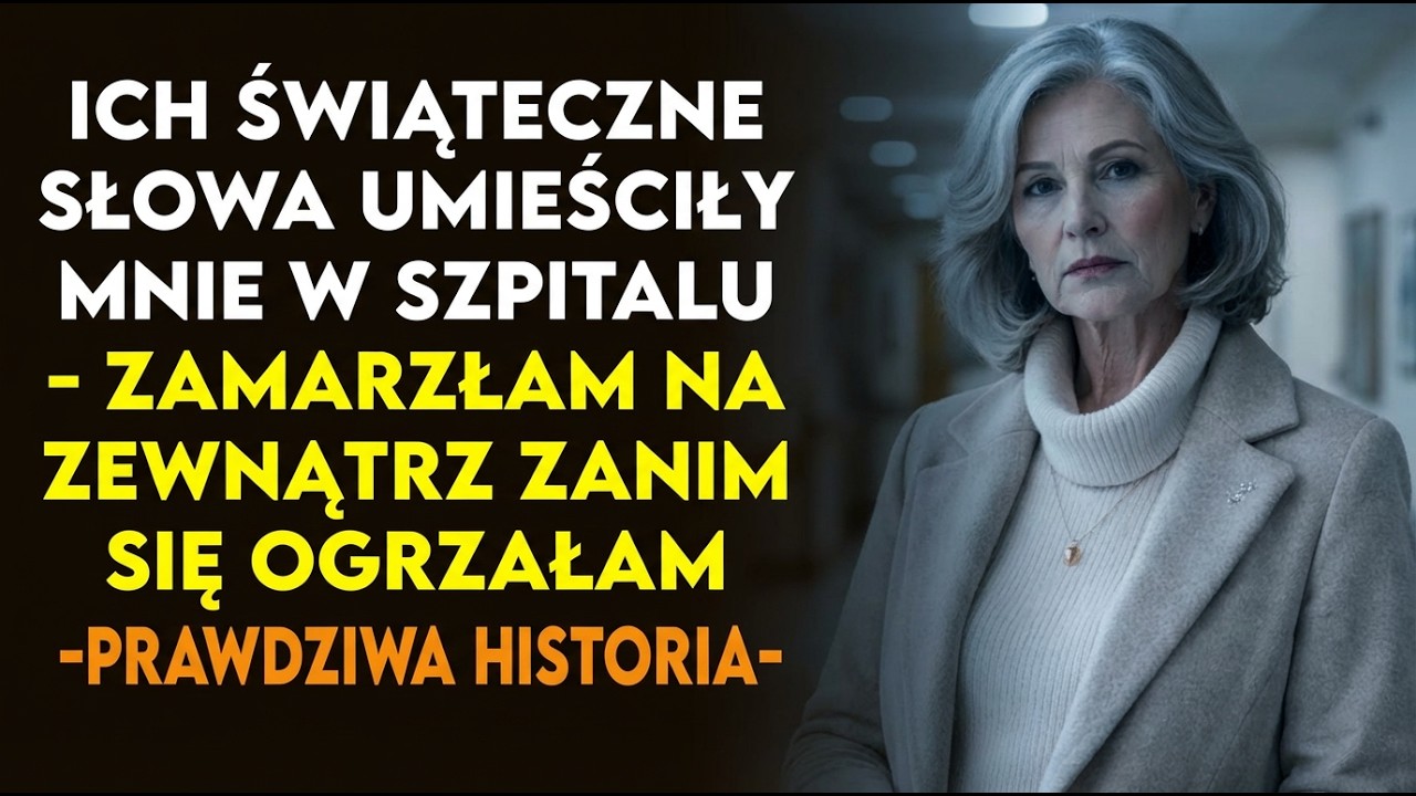 JEJ HISTORIA👵💔Zamknęli mnie na zewnątrz  Boże Narodzenie, obudziłam się w szpitalu straciłam rodzinę