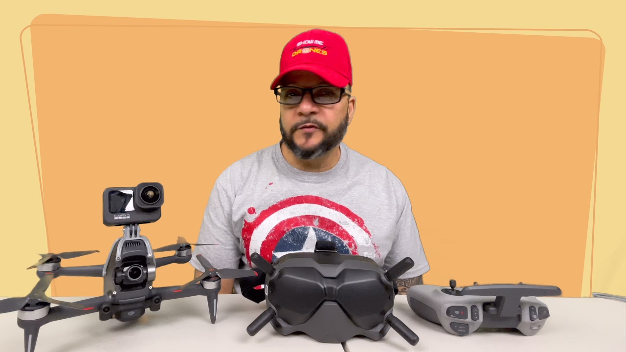 DJI FPV and GoPro 9