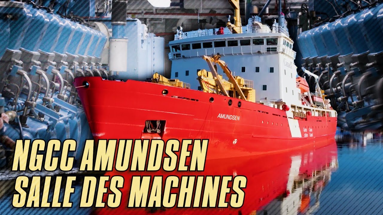 Amundsen - la salle des machines