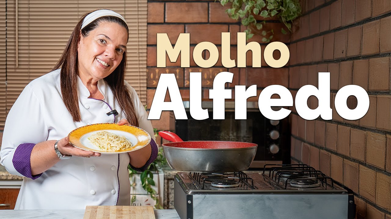 Receita MOLHO ALFREDO COM FETTUCCINE