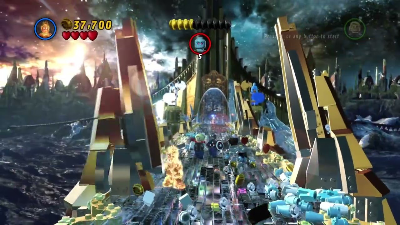 Lego Marvel Super Heroes Part 7 - Thor Bifrosty Reception!