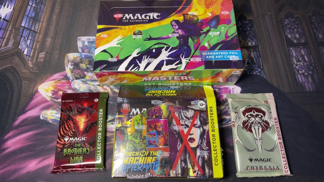 Commander Masters BATTLE #3 - Winners get March of the Machine collector packs...