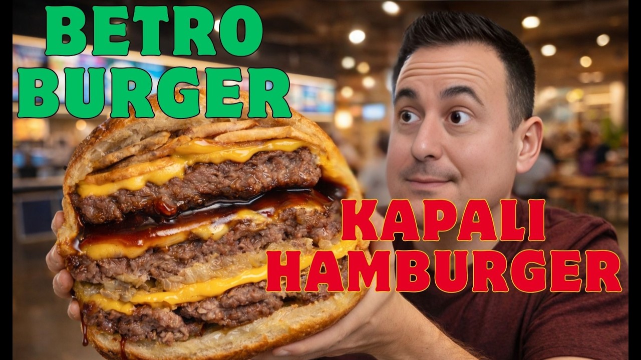 KAPALI HAMBURGER NASIL OLUR ? BETRO BURGER