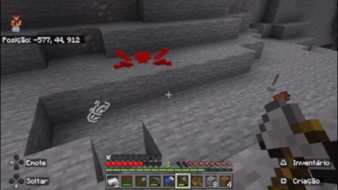 Esplorei Uma caverna no Minecraft (enzo legend )ep2