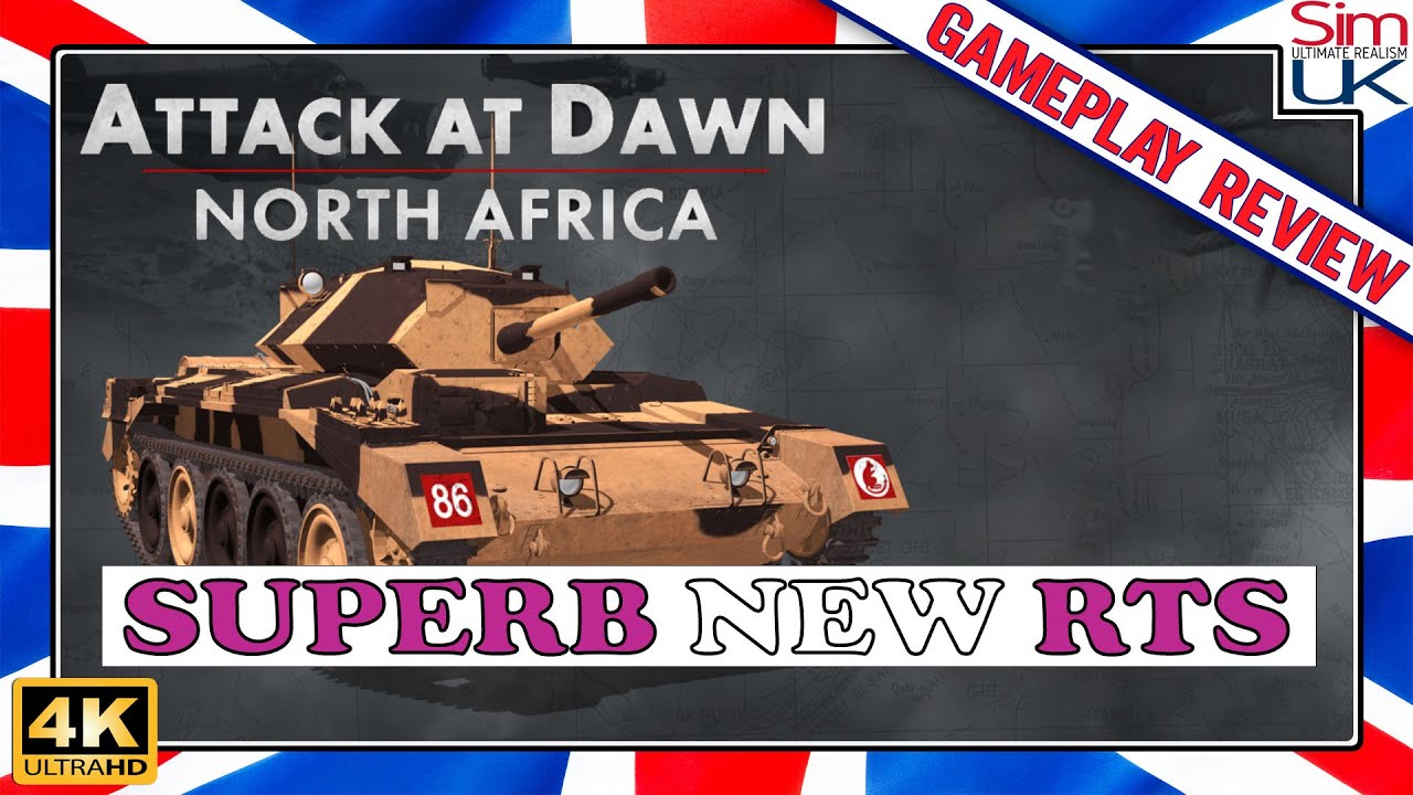 Excellent NEW RTS - Attack at Dawn North Africa Gameplay Review