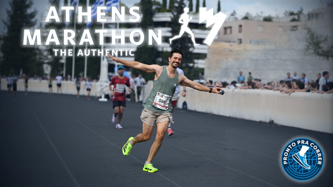 Minha primeira maratona - A autêntica, a original, a lendária: Maratona de Atenas 🇬🇷