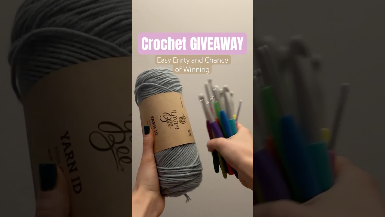 I&rsquo;m Doing a Giveaway?!  #crochet #giveaway #howto #shorts #trendingshorts #viralvideo #thankful