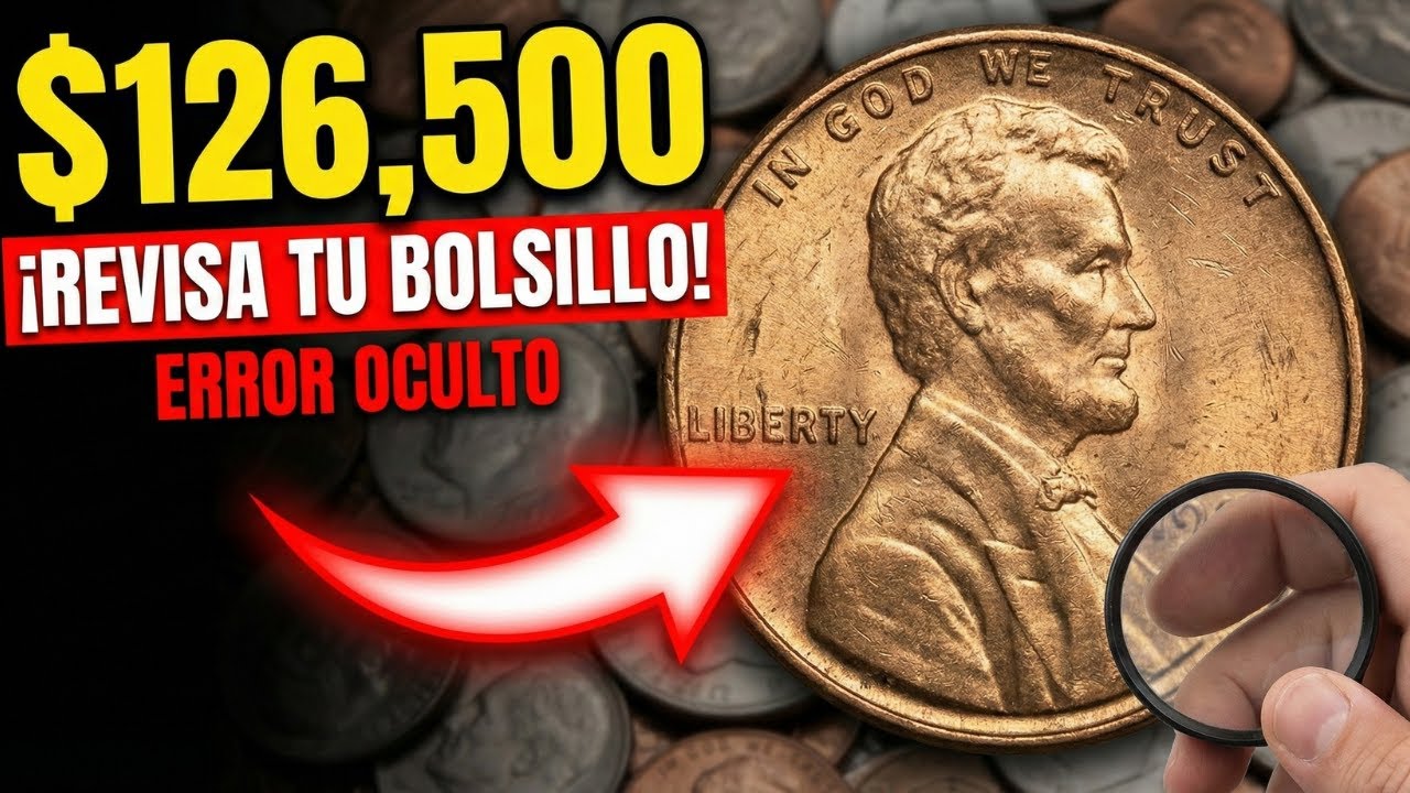 ¡NO LOS GASTES! 5 Centavos que valen hasta $126,500 Dólares (Revisa tu Bolsillo)