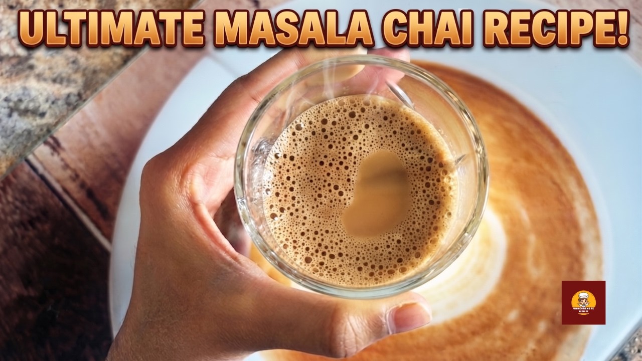 Indischer Masala Chai/Tee | Indian Spiced Tea Recipe | Unbegrenzte Rezepte
