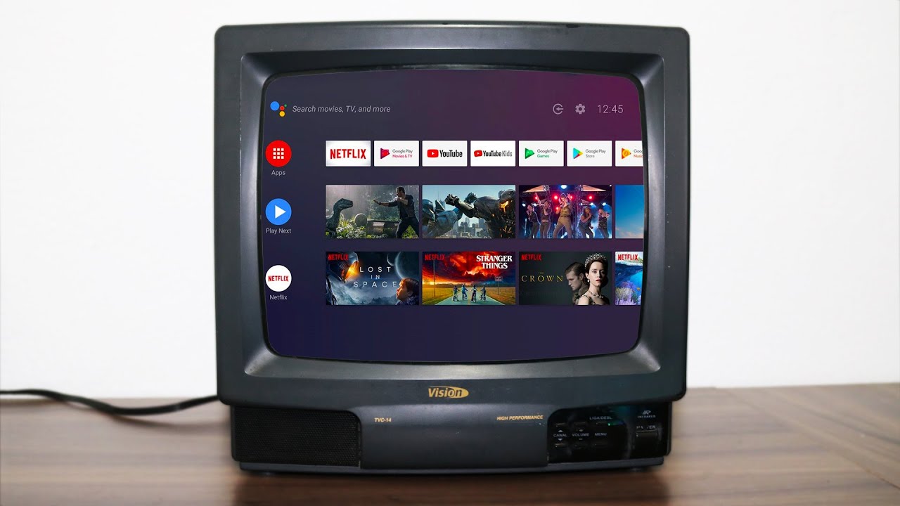 Como Fazer uma TV de Tubo Virar Smart TV - Netflix, Youtube, em TV Antiga