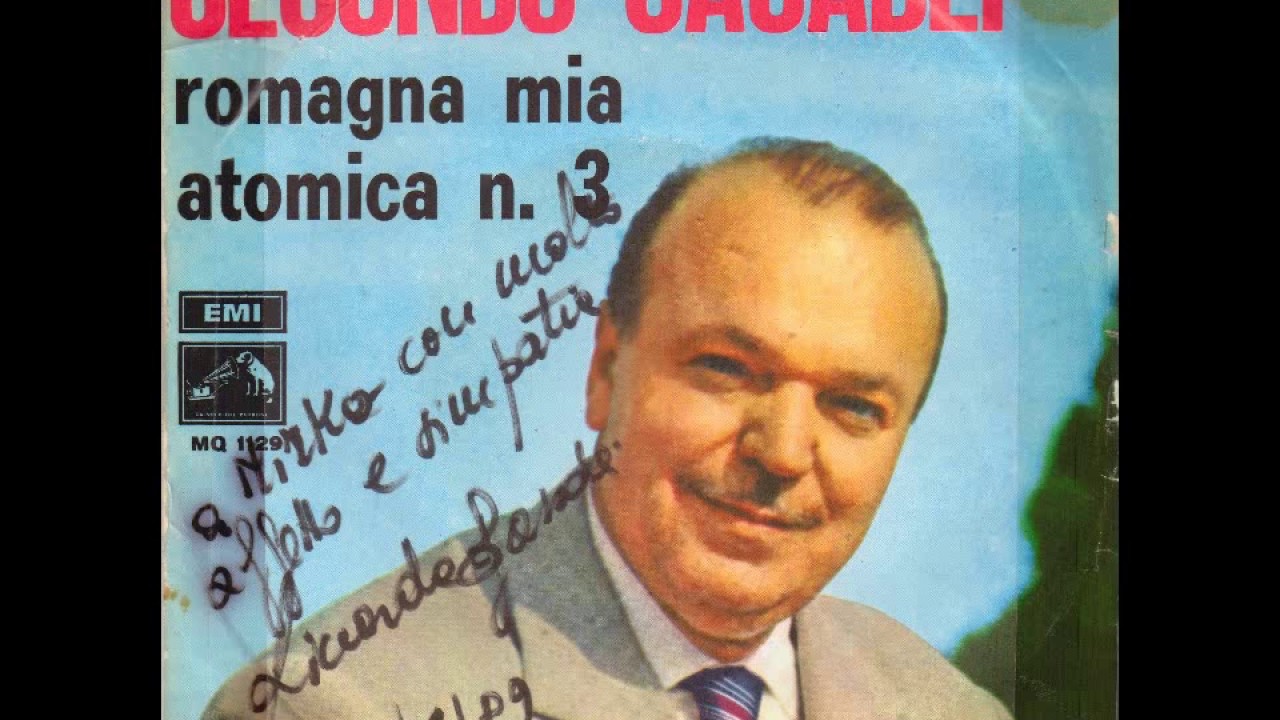 ROMAGNA MIA (originale su 45 giri 1958) - orchestra Secondo Casadei canta Fred Mariani