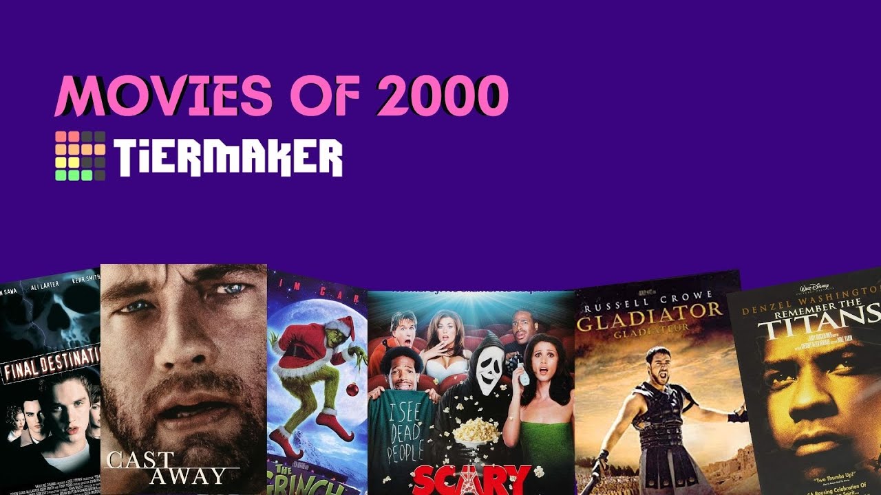 Movies From 2000  - Tier List