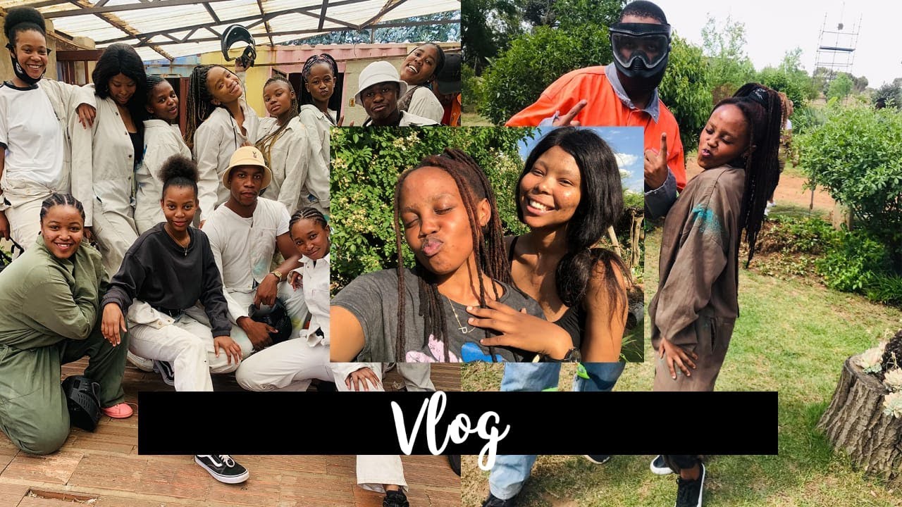MINI VLOG : COME PAINTBALLING WITH ME | PAMELA MANANA | SOUTH AFRICAN YOUTUBER