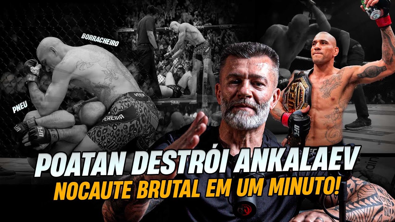 NOCAUTE FATAL: POATAN CALA O RUSSO EM 1 MINUTO!