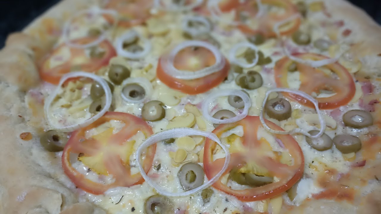 Receita de massa de pizza cone! 