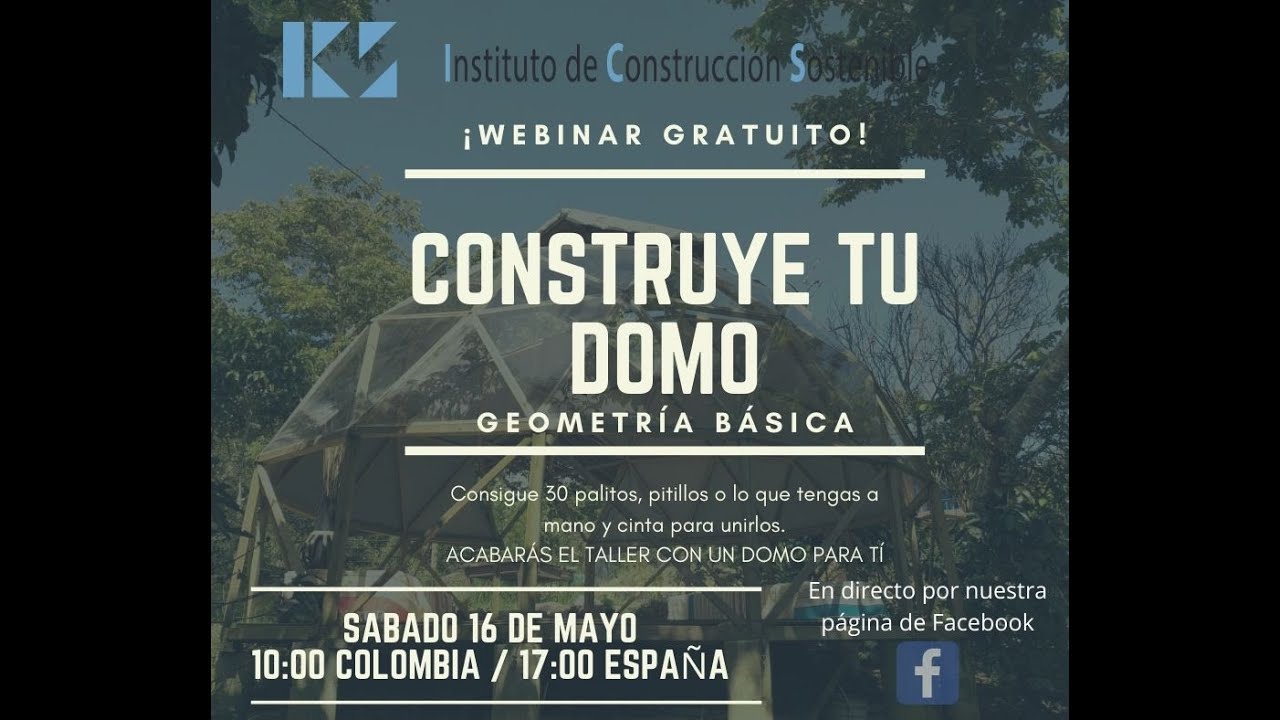 Domos geodésicos  Constrúyelo tu mismo