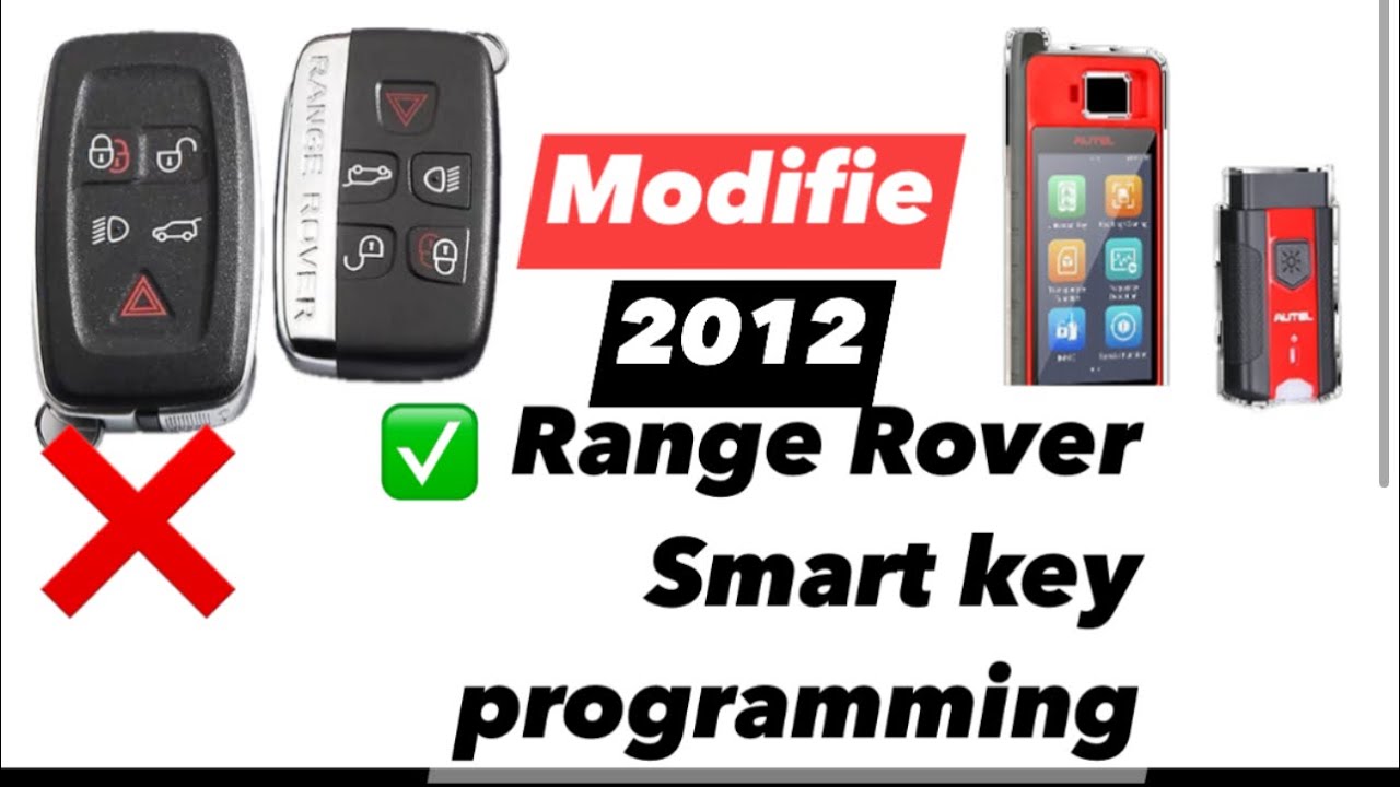2009-2015 RANGE ROVER ADD SMART KEY PROGRAMMING USING AUTEL KM100