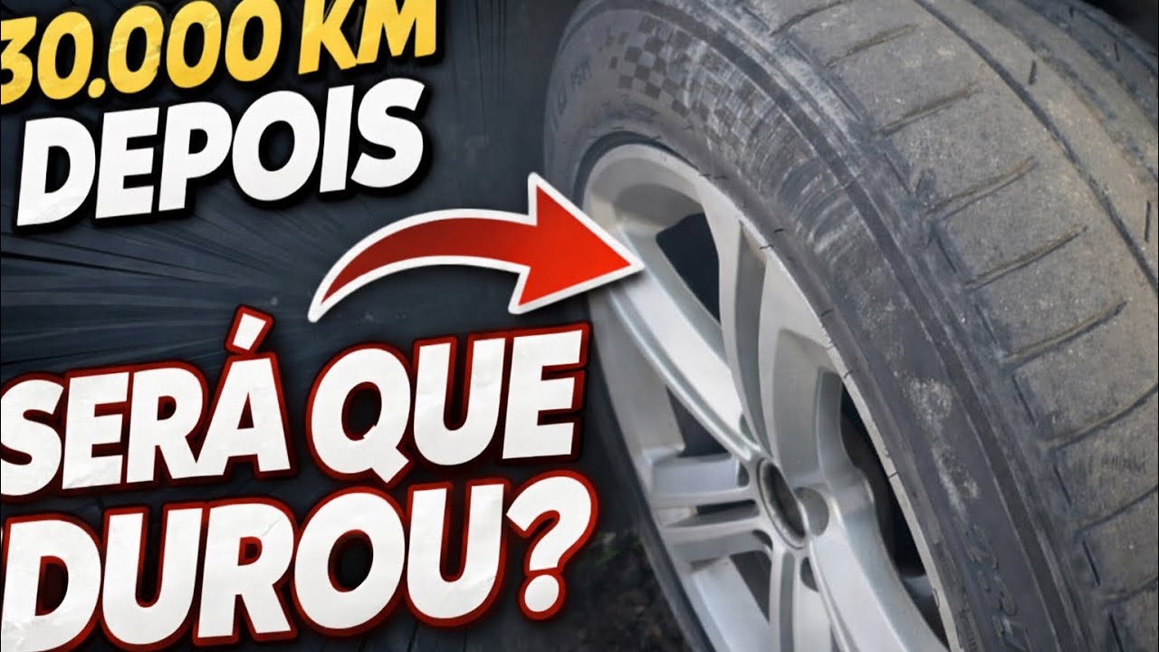 PNEU KUMHO ECSTA PS71 101Y - 30.000 KM DEPOIS - ANÁLISE - DUROU? 