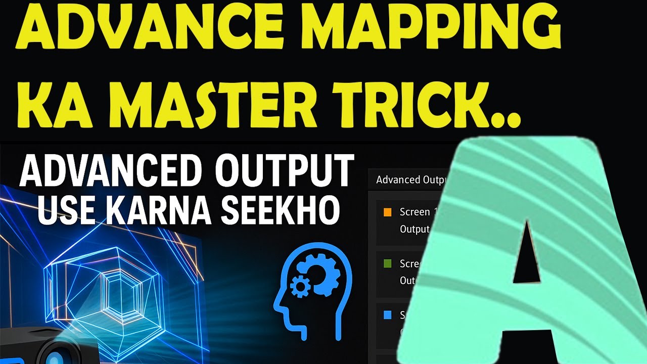 How to Use Advanced Output & Projection Mapping In Resolume Arena
