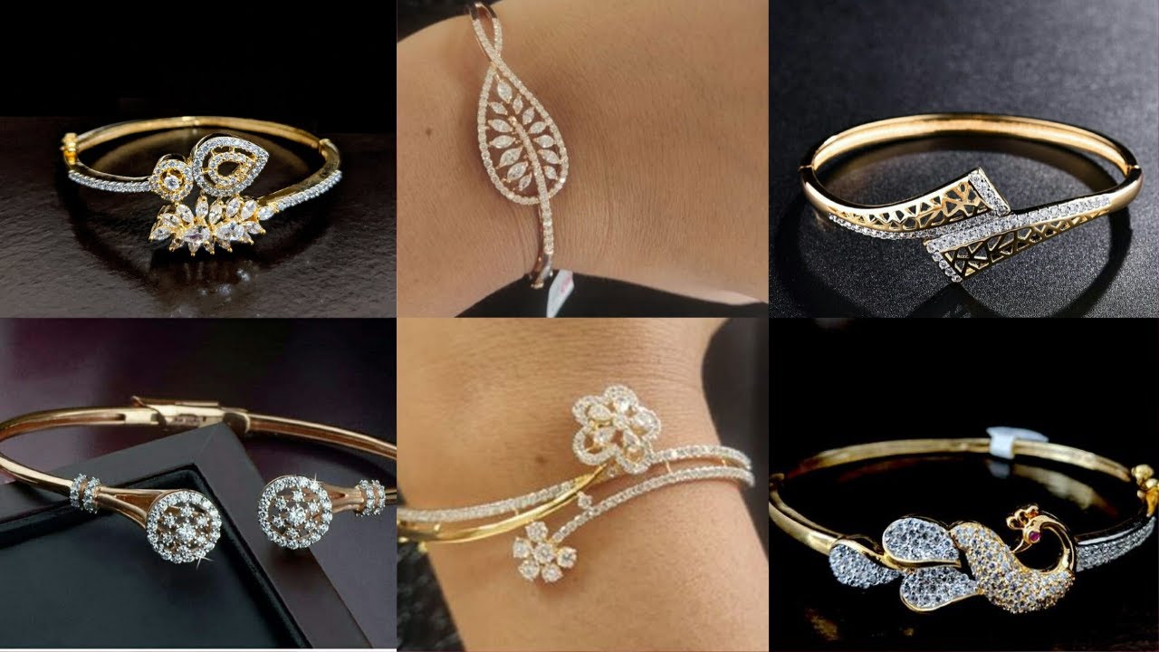 Latest Gold Diamond Bracelet Designs For Women//Diamond Bracelet Collection