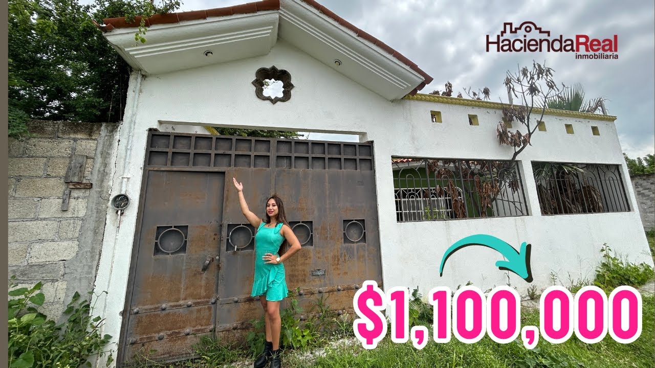 Se Vende Casa 🏡 cerca del Tecnológico de Cuautla Morelos, Precio $1,100,000