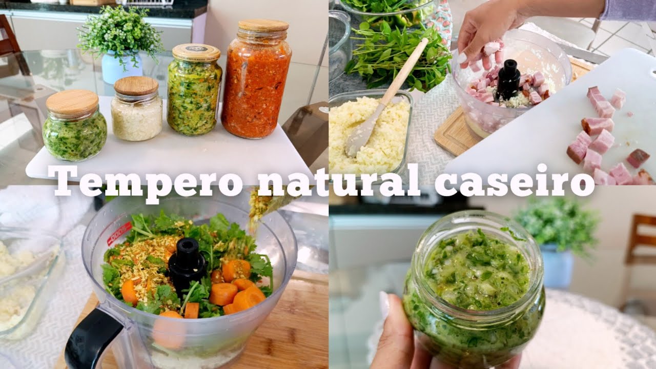 TEMPERO NATURAL PARA FACILITAR A VIDA NA COZINHA | feijão, frango, peixe...